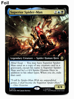 Superior Spider-Man (Extended Art) - FOIL - [Marvel's Spider-Man] MTG NM/M 💧💀 - Image 1