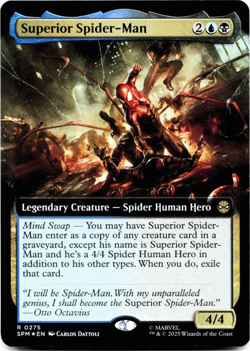Superior Spider-Man (Extended Art) - FOIL - [Marvel's Spider-Man] MTG NM/M 💧💀 - Image 3