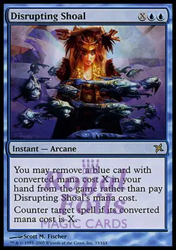 Disrupting Shoal 1x FOIL BOK MTG Betrayers Kamigawa Rare MINT blue - Image 1