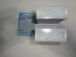 MTG MAGIC THE GATHERING VTG 2X Ice Age Empty Starter Deck Boxes & 1 Ice Age Book - Image 3