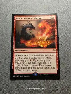 MTG Flameshadow Conjuring #147 Rare Magic Origins Magic the Gathering - Image 1