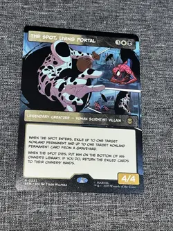 MTG The Spot, Living Portal #0231 Borderless Rare Spider-Man (SPM) Non Foil - Image 1