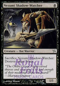 Nezumi Shadow-Watcher 1x FOIL BOK MTG Betrayers Kamigawa Uncommon MINT black - Image 1