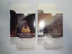 MTG MAGIC THE GATHERING VTG DIVINE VS DEMONIC DUEL DECK EMPTY BOXES NO CARDS - Image 2