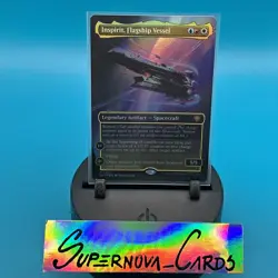 Inspirit, Flagship Vessel FOIL Borderless Rare Edge of Eternities MTG - Image 1