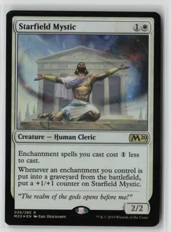 MTG Starfield Mystic #39 Rare FOIL Prerelease Cards Near Mint or Better - Image 1