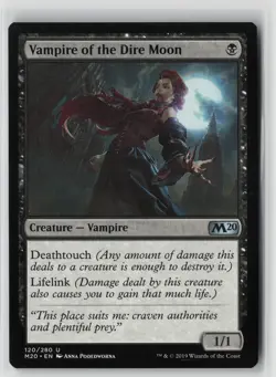 MTG Vampire of the Dire Moon #504 Uncommon Foundations Jumpstart NM - Image 1