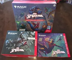Magic The Gathering MTG Marvel's Spider-Man Collector Booster, Bundle, Scene Box - Image 1