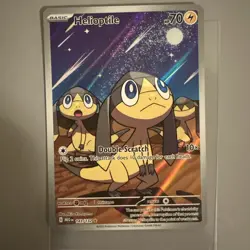 Helioptile 143/132 Illustration Rare Pokemon Mega Evolution NM - Image 1