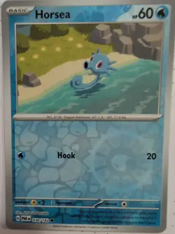 Horsea - 030/182 - NM - Common Reverse Holo - SV: Paradox Rift - Pokemon TCG - Image 1