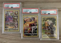 Pokemon Lost Origin Gengar Charizard Pikachu Trainer Gallery (SET OF 3) - Image 1