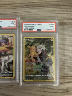 Pokemon Lost Origin Gengar Charizard Pikachu Trainer Gallery (SET OF 3) - Image 4