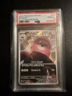 PSA 10 Bewear 079/064 Pokemon Shrouded Fable Illustration Rare Holofoil English - Image 1