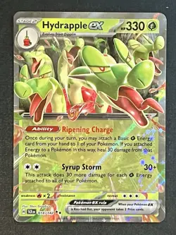 Pokemon SV: Stellar Crown Hydrapple ex 014/142 Double Rare - Image 1