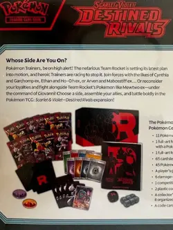 Pokemon Destined Rivals ETB Elite Trainer Box Pokemon Center EXCLUSIVE - Sealed - Image 5