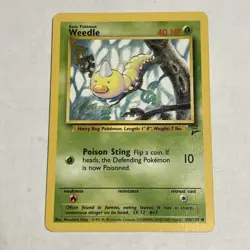 Weedle 100/130 - Base Set 2 - LP Common - Pokemon TCG - Image 1