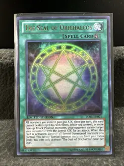 The Seal of Orichalcos - LC03-EN001 - Ultra Rare - Limited Edition LP YuGiOh! L - Image 1