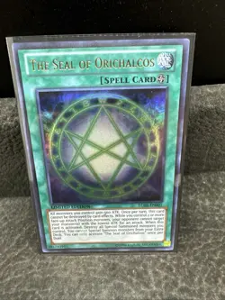 The Seal of Orichalcos - LC03-EN001 - Ultra Rare - Limited Edition LP YuGiOh! L - Image 4
