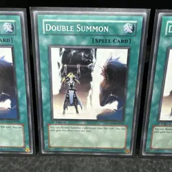 3x Yugioh! Double Summon SDWS-EN028 Playset NM - Image 3