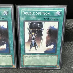 3x Yugioh! Double Summon SDWS-EN028 Playset NM - Image 4