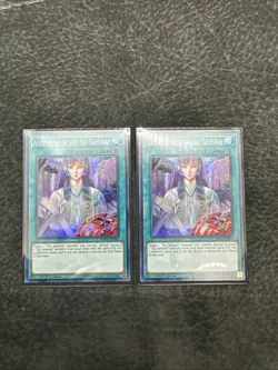 2x Yugioh Asceticism of the Six Samurai SPWA-EN048 1st Edition NM - Image 1