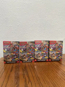 Pokemon TCG Mega Evolution (ME1) Booster Bundles Lot Of 4 - Image 1