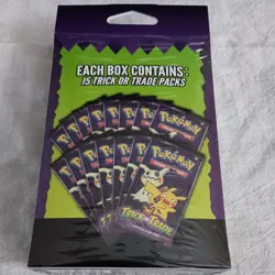 Pokemon Trick or Trade Booster Pack Set - 15 Packs 2023 - Image 2