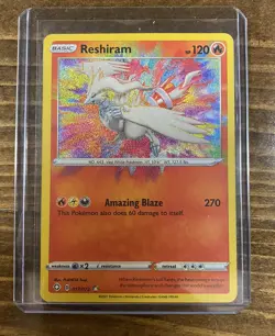 Pokemon Shining Fates Reshiram 017/072 Amazing Rare NM Quantity Available🔥 - Image 1