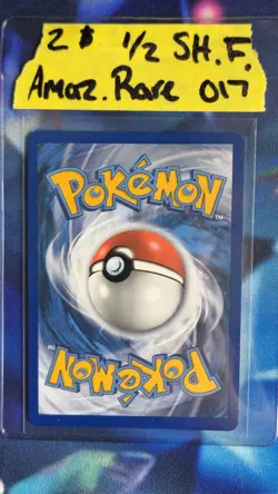 Reshiram 017/072 Pokemon 2021 Shining Fates Amazing Rare NM Holofoil Textured - Image 2