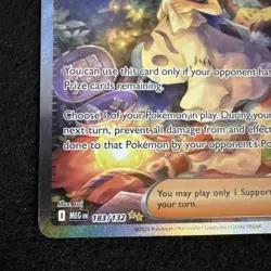 Acerola's Mischief SIR: Mega Evolutions 183/132 NEAR MINT In Hand Pokemon TCG - Image 4