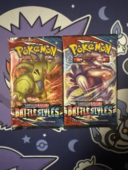 Pokemon TCG Battle Styles Booster Packs X2 - Image 1