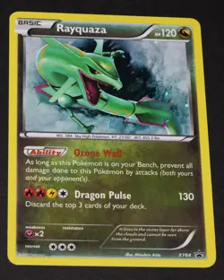 Rayquaza XY64 Holo XY Black Star Promo NM Pokemon - Image 1