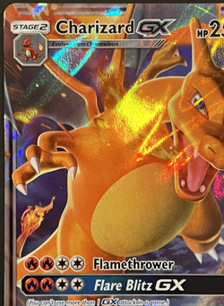Charizard GX SM211 Black Star Promo Holo 2019 Pokemon TCG Hidden Fates Full Art - Image 2
