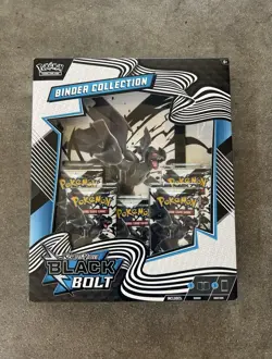 pokemon black bolt white flare binder collection - Image 1