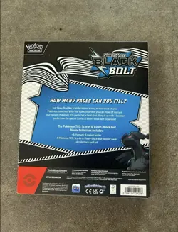 pokemon black bolt white flare binder collection - Image 2