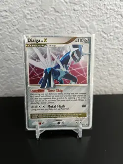 Pokemon TCG 2008 Diamond and Pearl Dialga LV.X DP17 Ultra Rare Holo Promo MP - Image 1