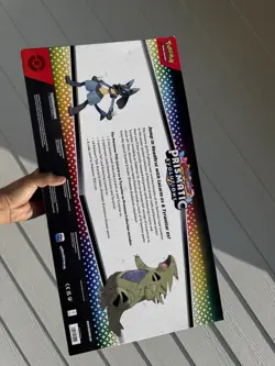 PRISMATIC EVOLUTIONS Lucario EX and Tyranitar EX Premium Collection Sam’s Club - Image 2