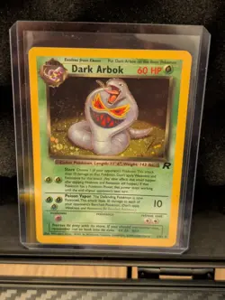 Pokemon: Team Rocket: Unlimited Holofoil Dark Arbok: Moderately Played Condition - Image 1