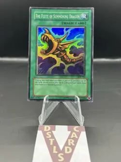 YuGiOh - THE FLUTE OF SUMMONING DRAGON SDK-042 Super Rare Unlimited MP - Image 1