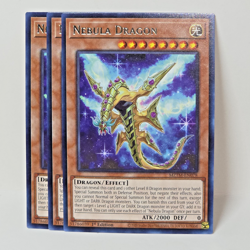 3x Nebula Dragon 1st Edition Rare MZTM-EN078 Yu-Gi-Oh! - Image 1