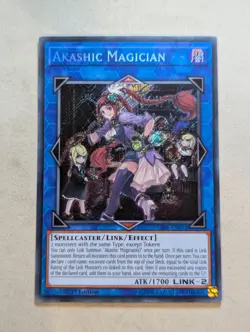 Yugioh | Secret Rare 1st Ed | Akashic Magician - CIBR-EN051 - Image 1