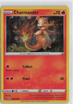 SWSH: Sword & Shield Promo Cards #SWSH092 Charmander - Image 1