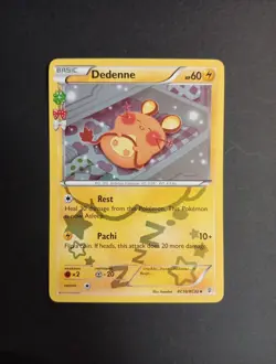Dedenne Radiant Collection Holo RC10/RC32 XY Generations Pokemon Card LP/NM - Image 1