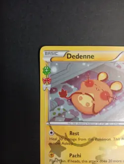 Dedenne Radiant Collection Holo RC10/RC32 XY Generations Pokemon Card LP/NM - Image 2