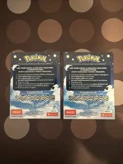 POKEMON SCARLET/VIOLET - SHINY MIRAIDON OR SHINY KORAIDON CODE CARD UNSCRATCHED - Image 2