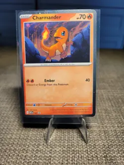 Pokemon TCG Scarlet & Violet 151 Charmander Promo Card 047 - Image 1