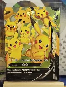 Pikachu V-Union SWSH141 SWSH: Sword & Shield Promo Cards Holo - Image 4
