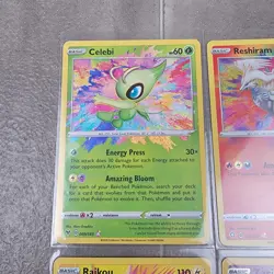 Amazing Rare Complete Set of 9 - Vivid Voltage Shining Fates Pokemon Card - M/NM - Image 3