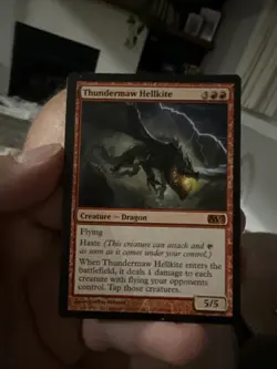 Thundermaw Hellkite Magic the Gathering Card NM Condition - Image 1