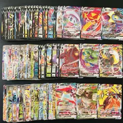 100 ex V Vmax RR RRR Holo Full Arts Lot Set Pokemon Japanese Cards T585 - Image 1